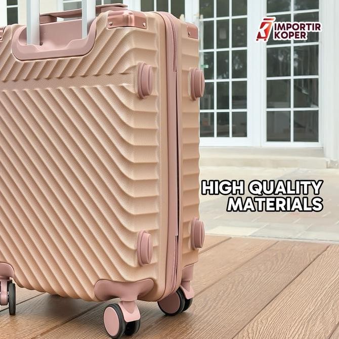 ready Importir Koper Joshee Rose Series Original Cabin 20 24 Inch Smooth Wheel Luggage Travel Ringan