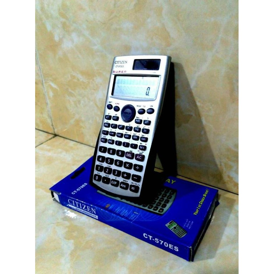 

restock Kalkulator Scientific Citizen CT-570ES - Silver