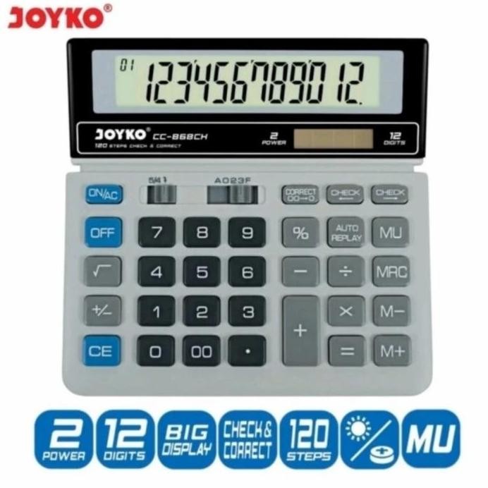 

restock KALKULATOR CHECK & CORRECT JOYKO CC-868CH