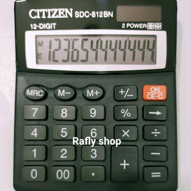 

restock kalkulator citizen CT 812 BN