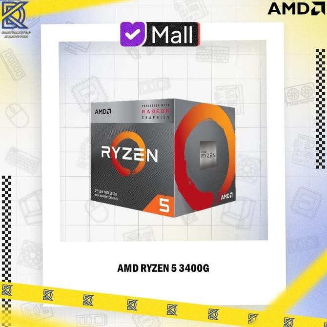 Amd Ryzen 5 3400G With Radeon Rx Vega 11 Graphics