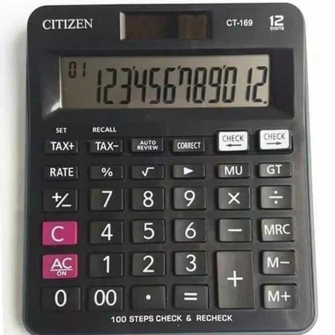 

restock KALKULATOR CHECK & CORRECT CITIZEN CT-169 - Calculator Desktop CT169