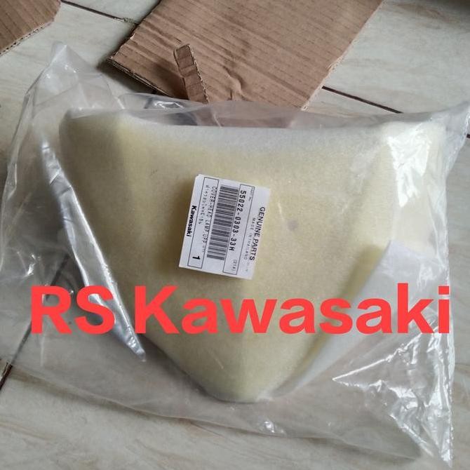 mahkota atau batok lampu atas ksr 110 kuning original