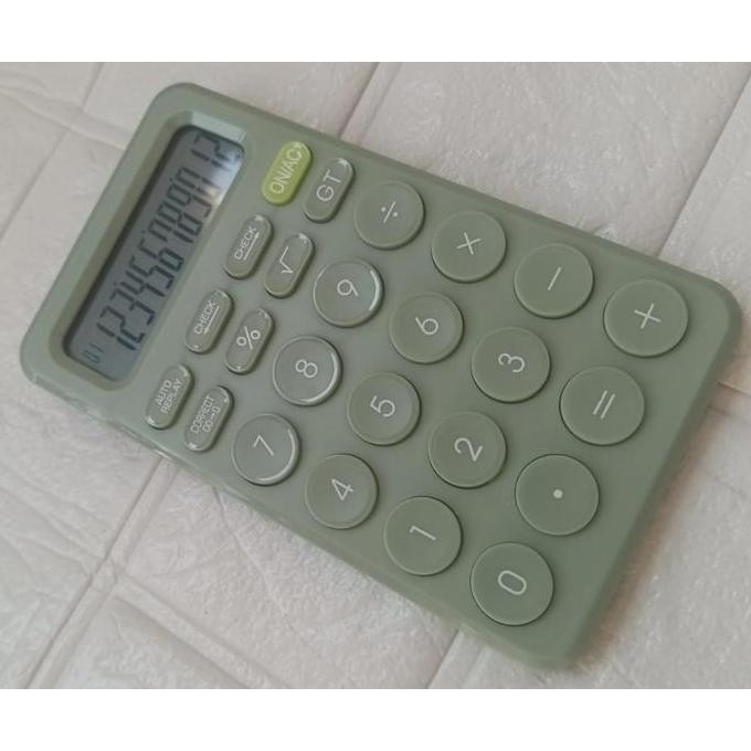 

restock KALKULATOR CT 6112 - 12 DIGIT - CHECK AND CORRECT - KALKULATOR POCKET MEJA DAGANG KANTOR Calculator