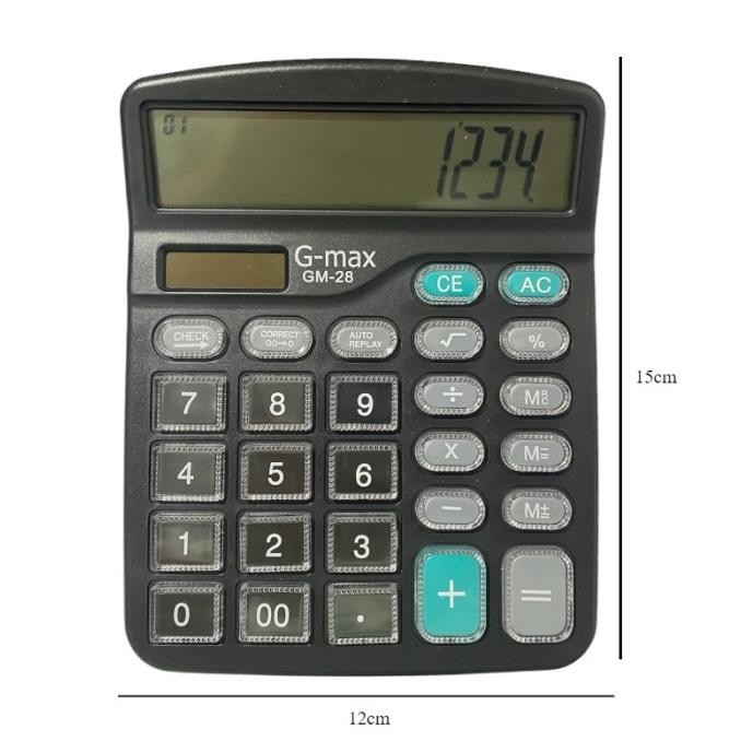 

restock KALKULATOR GM28 KALKULATOR DESKTOP MEJA KANTOR DAGANG MODEL CITIZEN