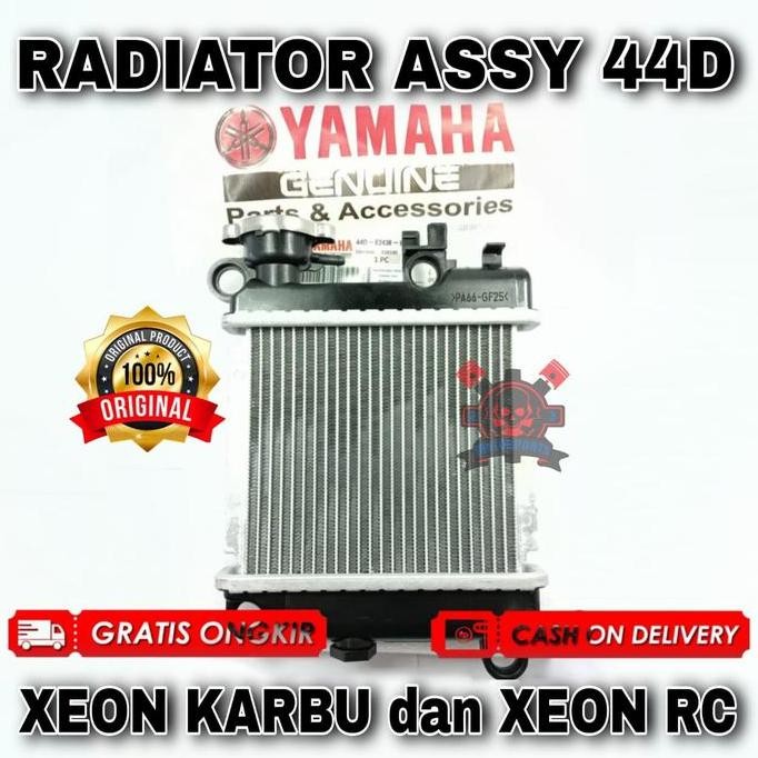 RADIATOR ASSY YAMAHA 44D BUAT MOTOR XEON KARBU dan XEON RC