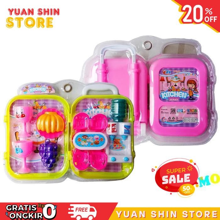ANEKAMAINAN-MAINAN DISPENSER KITCHEN SET MIKA FH201 DIJAMIN GRATIS ONGKIR