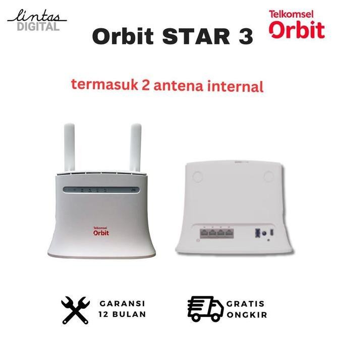 Telkomsel Orbit Star 3 Zte Mf283U Modem Wifi Home Router