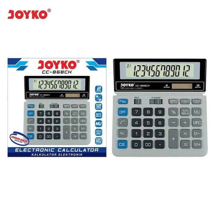 

restock CALCULATOR KALKULATOR JOYKO CC-800CH 12 Digits Check Correct