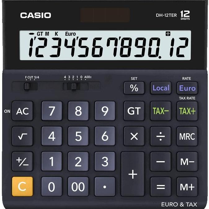 

restock CALCULATOR CASIO DH-12-BK