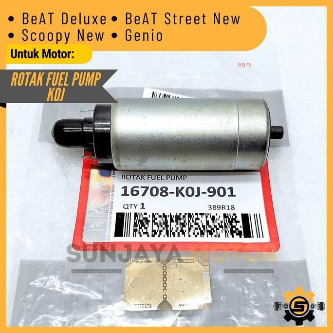 Rotak Fuel Pump K0J Rotak Dinamo Pompa Bensin Kualitas Original Honda Genio Beat Deluxe Scoopy ESP B