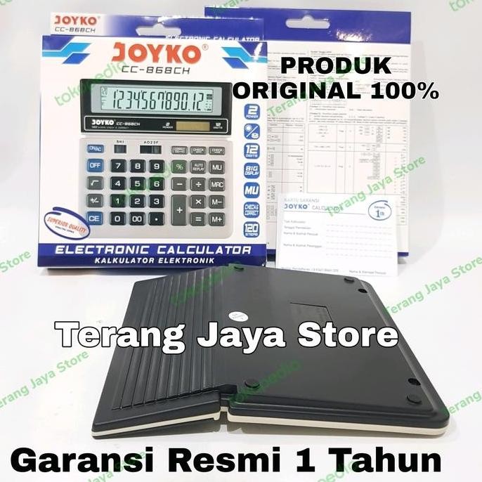 

restock Kalkulator 12 Digit Joyko CC-868CH Calculator Joyko CC868 Check correc