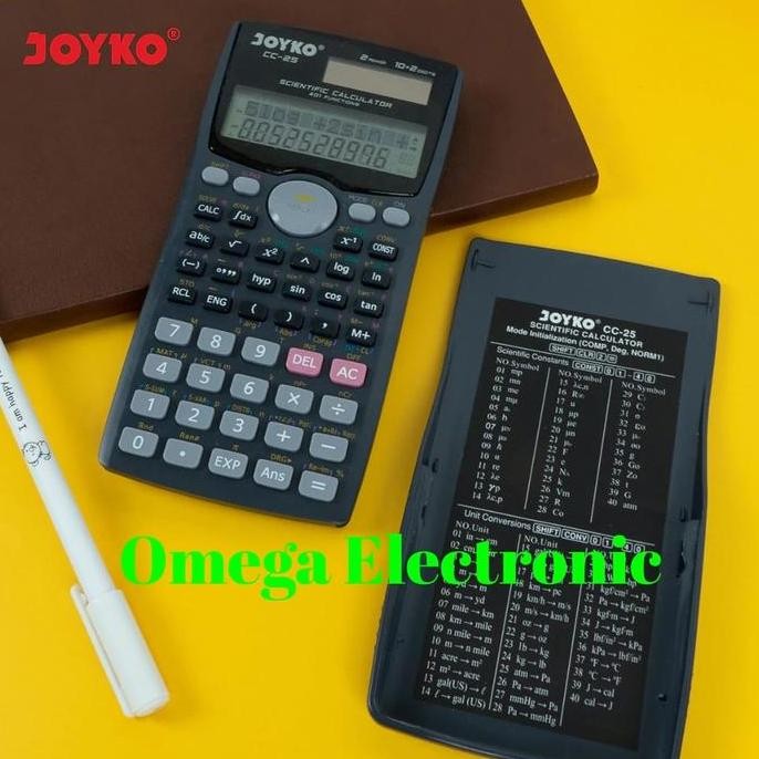 

restock JOYKO CC-25 - Kalkulator Sekolah / Scientific Calculator CC25 Kuliah
