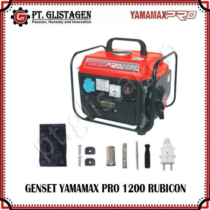 

Terlaris Genset Murah Yamamax Pro 1200 Rubicon 2 Tak 750Watt Petrol Generator