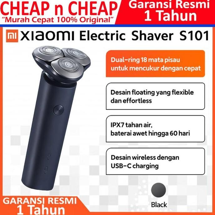 Terlaris Xiaomi Electric Shaver S101 Mi Pencukur Jenggot & Kumis Cukur Elektrik Waterproof