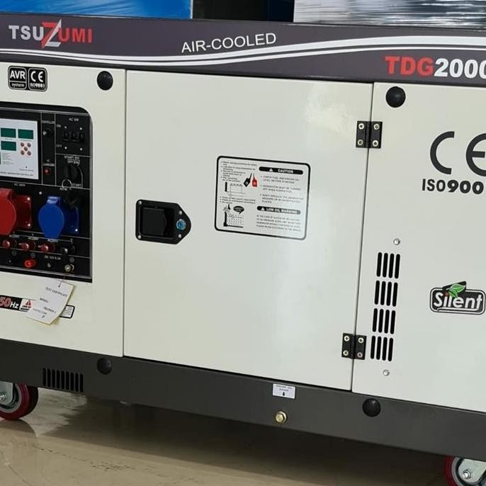 

Terlaris Silent Diesel Genset 20 Kva Tsuzumi Japan Heavy Duty Portable Type