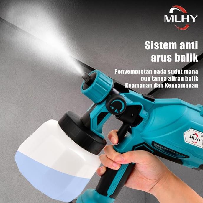 Grosir Mlhy 1000Ml Electric Spray Gun Mesin Semprot Spray Gun/Alat Semprotan Nozel Tembaga