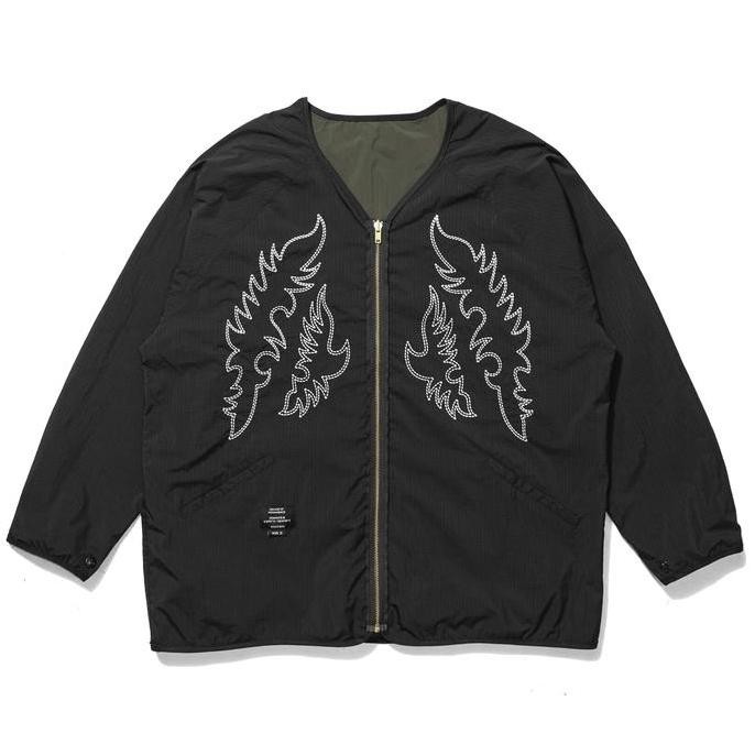 Grosir Dominate - Reversible Liner Jacket Olive/Black