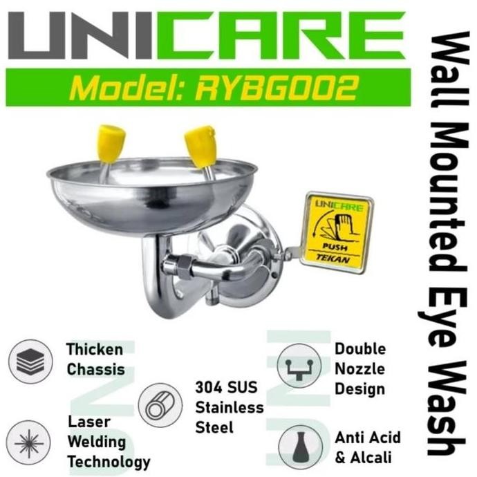 

Terlaris Eye Wash / Emergency Shower Eye Washer Stainless Steel