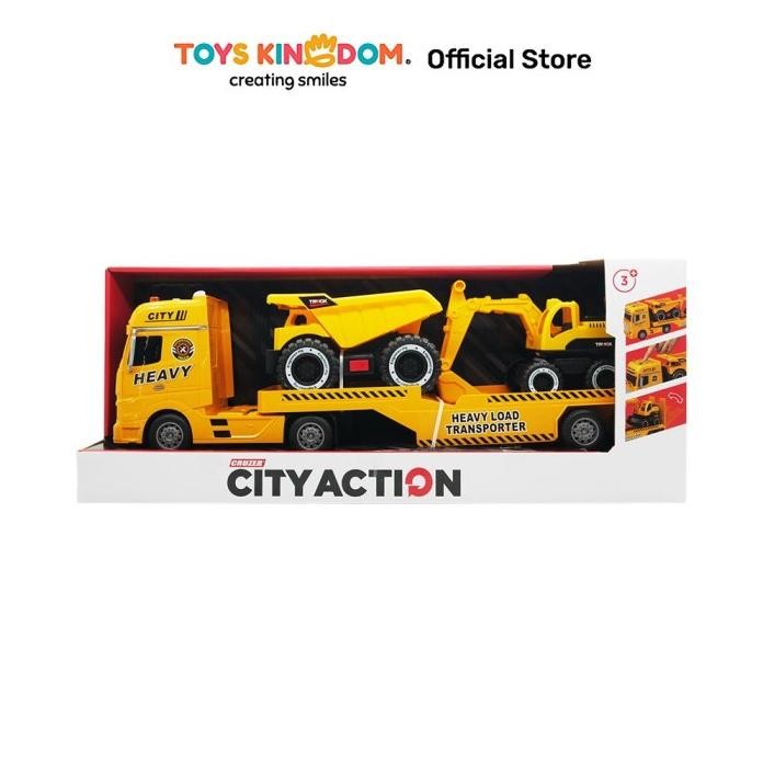 

Terlaris Toys Kingdom Cruzer 1:16 Set City Action Friction Construction Truck Toys Kids Toy Mainan Anak Mobil-Mobilan Pajangan Meja Koleksi Miniatur Kendaraan