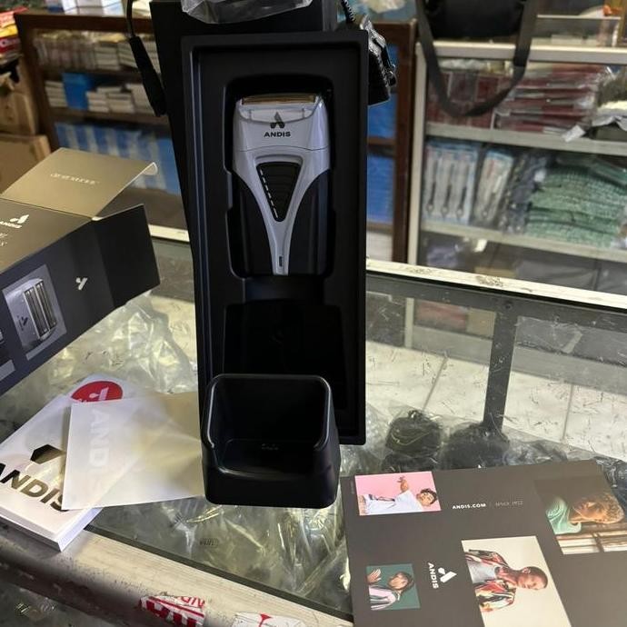 Terlaris Andis Shaver Profoil Titanium Shaver Andis Black