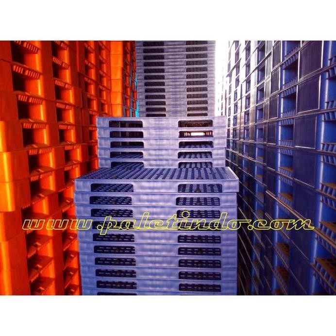 

ready Palet Plastik 100 x 50 x 8 Cm - Berlubang