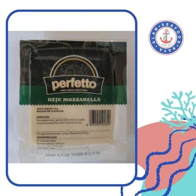 

(Expert) PERFETTO CHEESE MELTED MOZARELLA KEJU 250gr