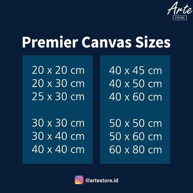 

ready Kanvas Lukis 30 x 40 cm