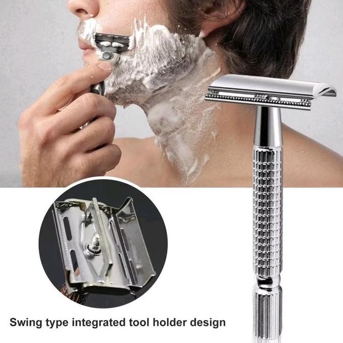 Alat Cukur Jenggot Manual / Pisau Cukur Jenggot/ Alat Cukur Jenggot Klasik/ AlatCukur Jenggot Tajam 