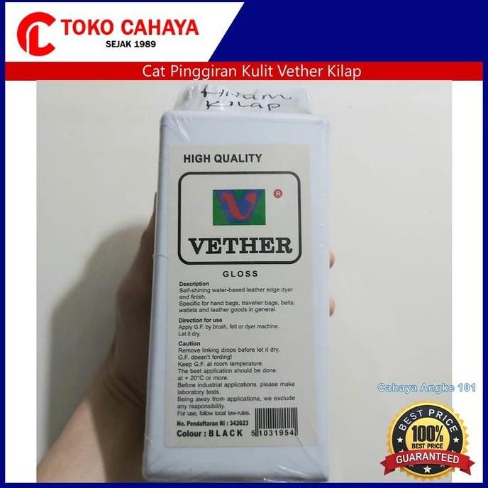 ready Cat Pinggir Kulit Vether Kilap