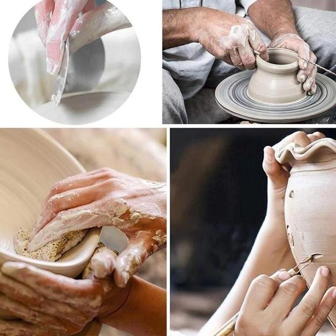 

ready 25pcs Butsir Set / Alat Ukir Clay / Pottery Tool / Modelling Sculpting