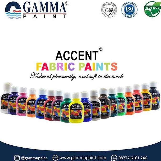 

ready ACCENT Fabric Paint 30ML - BLACK - Cat Kain - Acrylic Waterbased