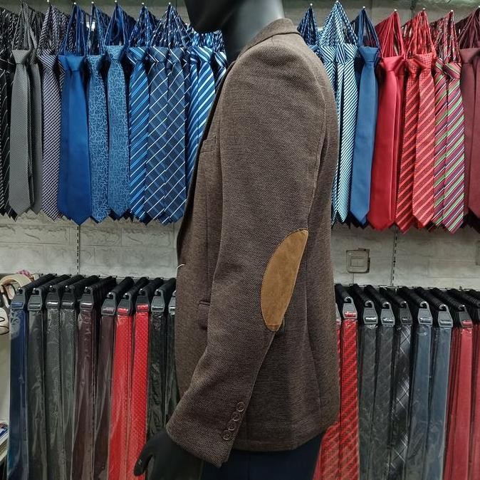 jas blazer pria casual slimfit semi jas street bahan wol import murah