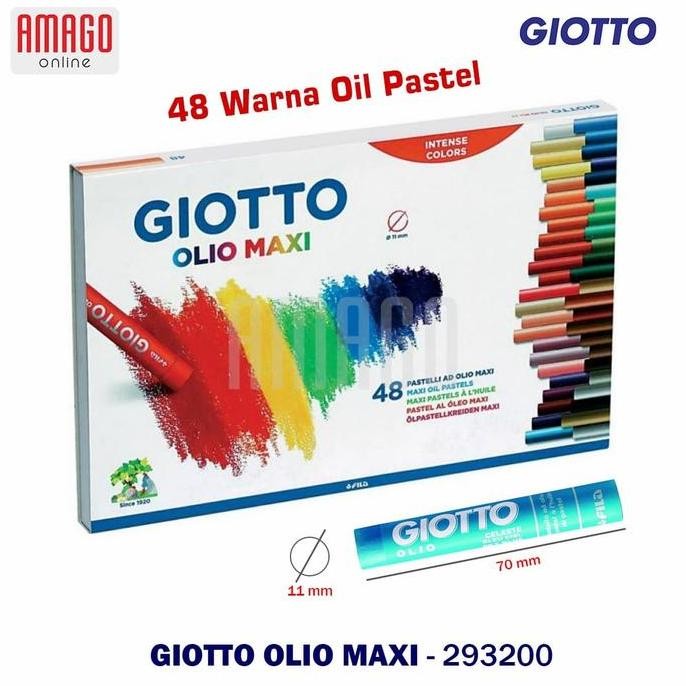 

ready GIOTTO OLIO - OIL PASTEL 48 COLORS - 293200
