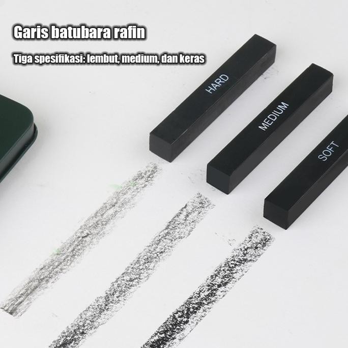 

ready Drawing Pencil Gambar Set 19/27PCS Drawing Sketch Pencil Set Tin Box Pensil Gambar