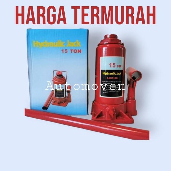DONGKRAK 15 TON BOTOL HIDROLIK HYDRAULIC JACK