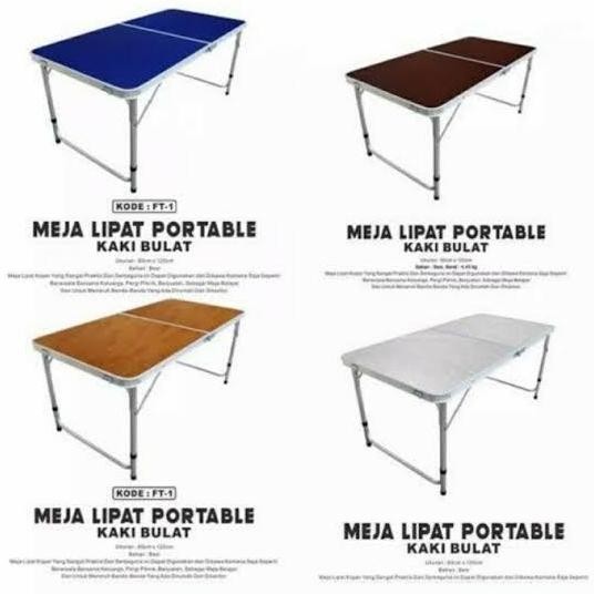 Terlaris Meja Lipat Portable Koper Meja Jualan Besar