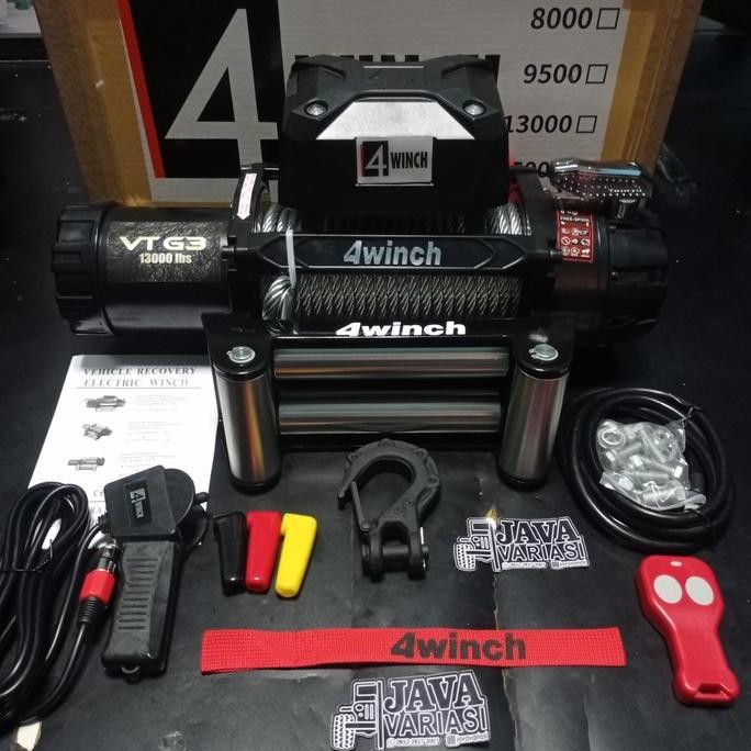 winch 4winch 13000lbs Gen3 terbaru