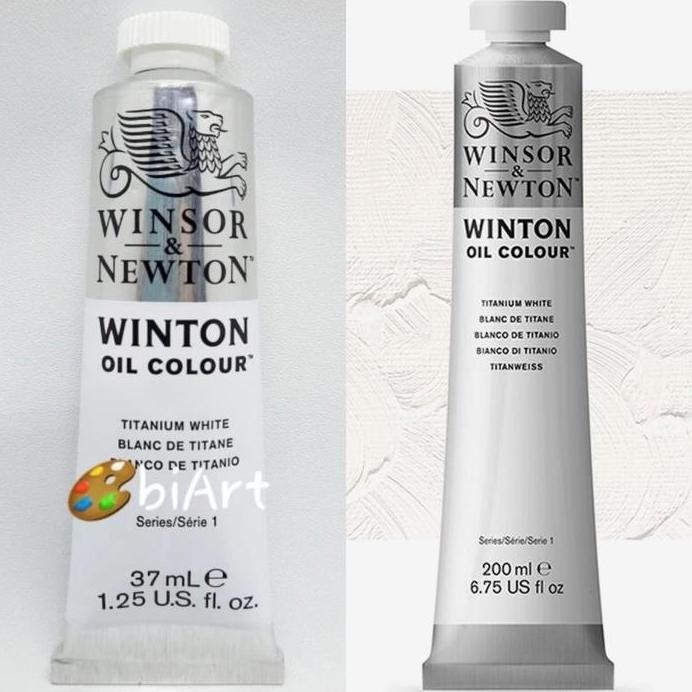

ready Cat Minyak Winton Oil Colour 200 ml Titanium White Winsor & Newton