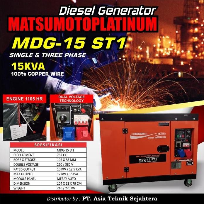 

Terlaris Genset Silent 15 Kva Infinite Terbaik Heavy Duty