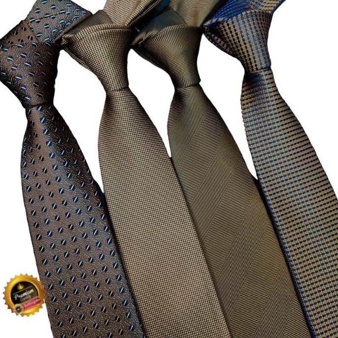 dasi coklat susu dasi kantor pria dasi coklat mewah dasi pria murah