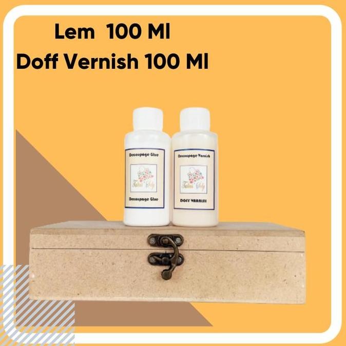 

ready Paket Lem Vernish Decoupage
