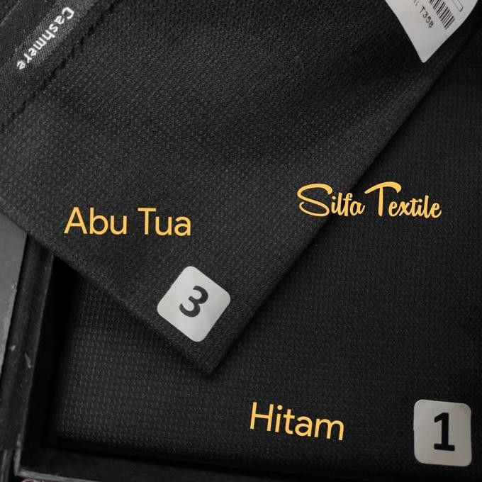 Kain Celana Semi Wool Stretch Best Quality (Bahan Cukup Tebal) murah