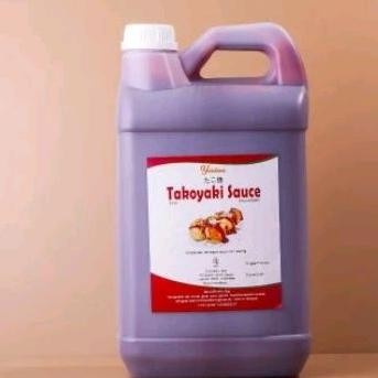 

marr saus takoyaki 6kg tidak pedas yoidesu jerigen, grosir