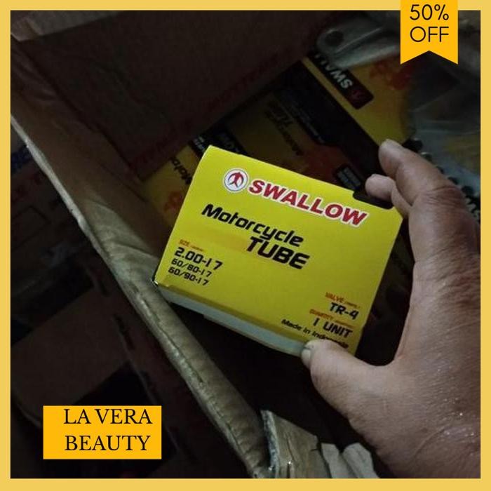 BAN DALAM 200 - 17 , 60/80 & 60/90 17 SWALLOW MOTOR BEBEK KECIL 17 60 TERMURAH