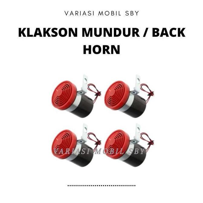Murah Klakson Mundur Atret - Alarm Sirine Mundur - Back Buzzer Mobil & Truk