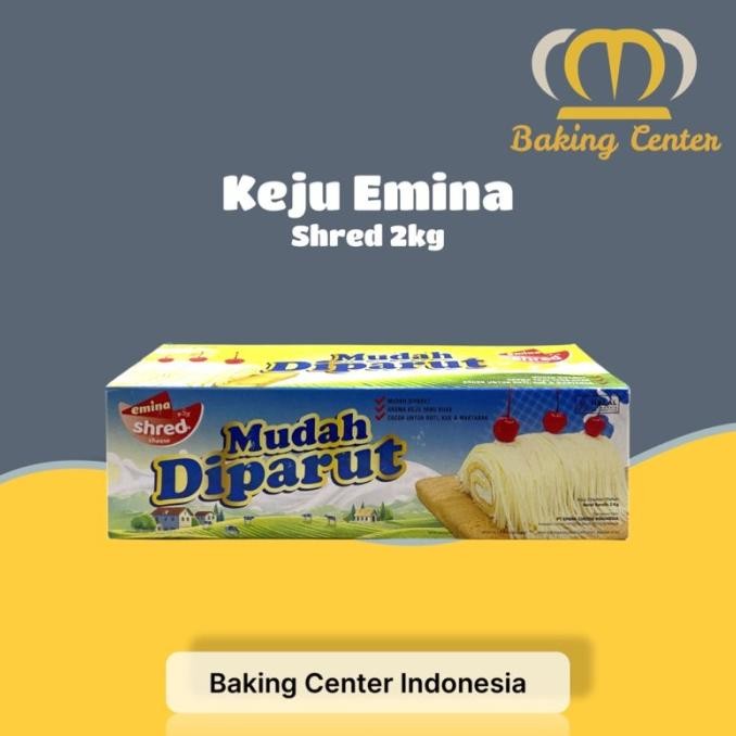 

Murah Keju Emina Shred 2Kg - Keju Cheddar Olahan