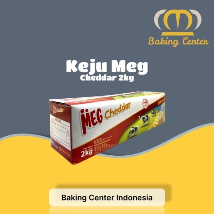 

Promo Keju Meg Cheddar Merah 2Kg