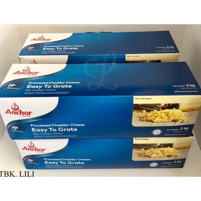

Promo Anchor Cheddar Cheese Easy To Grate 2Kg