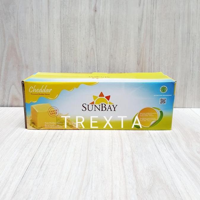 

Murah Keju Cheddar Cheese Sunbay 2 Kg